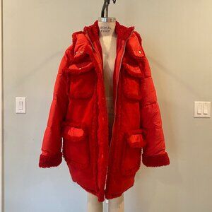 REVOLVE Red Puffer Jacket
